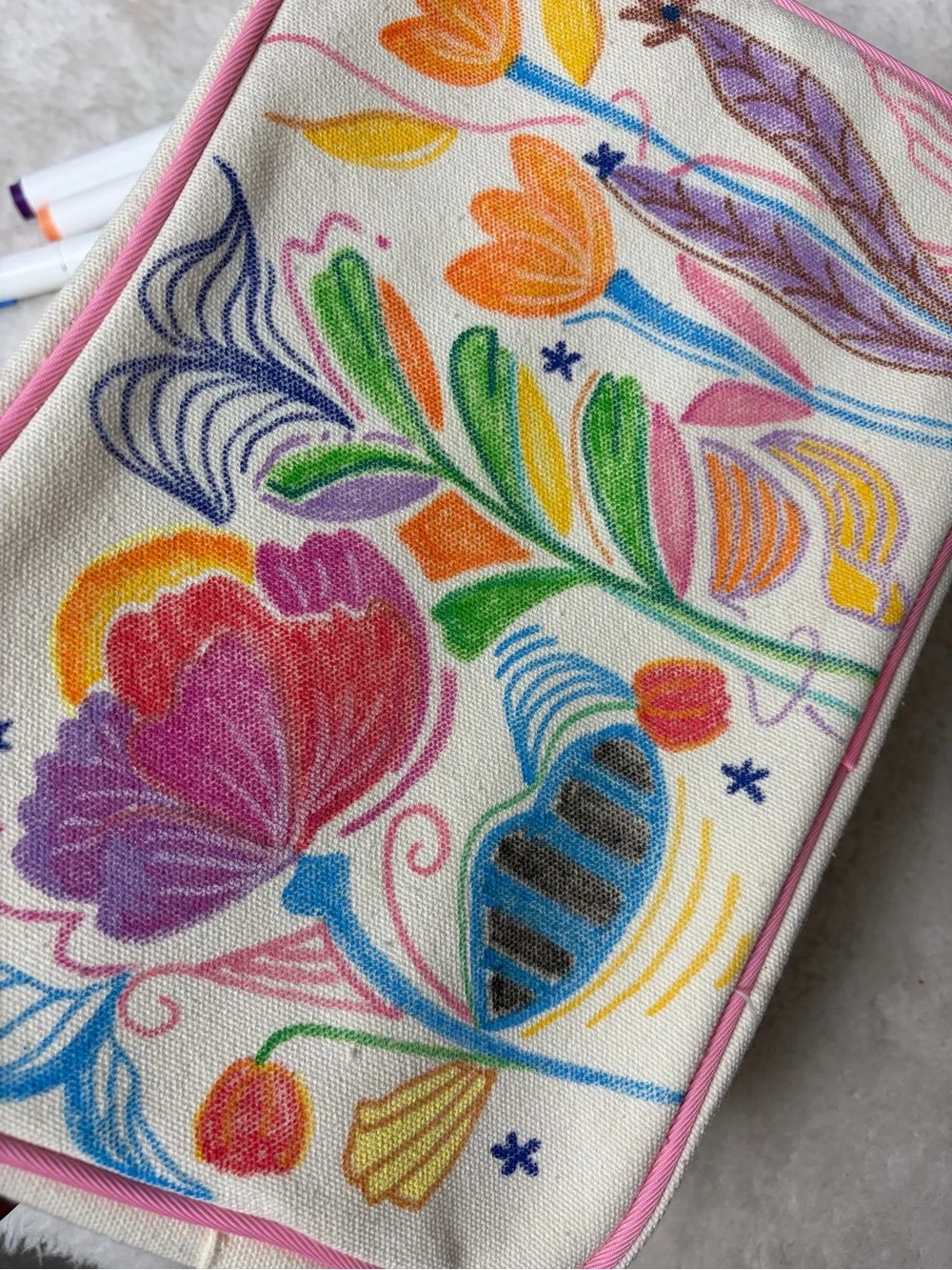 Original drawing art pouch